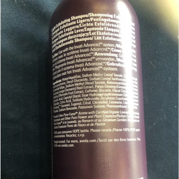 Aveda Invati exfoliating shampoo liter - Picture 3 of 3